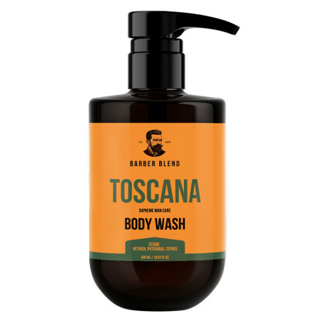 Barberblend Парфумований гель для душу Toscana для чоловіків 500 мл
