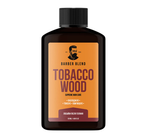Barberblend Освіжаючий лосьйон після гоління Tobacco Wood 120 мл