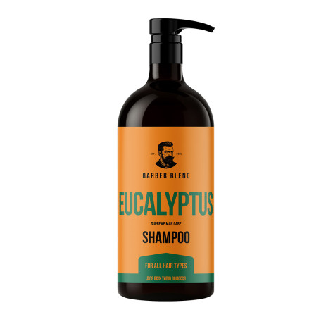 Barberblend Шампунь для всіх типів волосся Eucalyptus 1000 мл