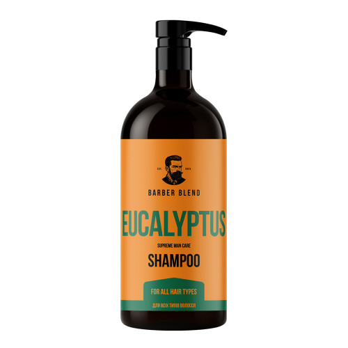 Barberblend Шампунь для всех типов волос Eucalyptus 1000 мл