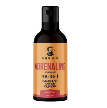 Barberblend Засіб для душу 3 в1 Adrenaline 150 мл