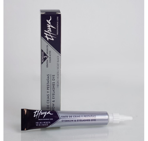 Фарба для брів та вій THUYA Фіолетово чорний Violet Black