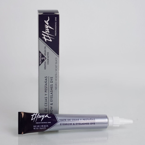 Краска для бровей и ресниц THUYA Фиолетово черный Violet Black