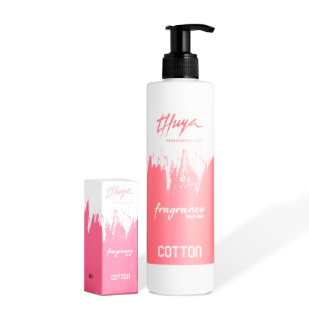 Набір Крем для рук глибоке живлення COTTON+ олія для кутикули COTTON