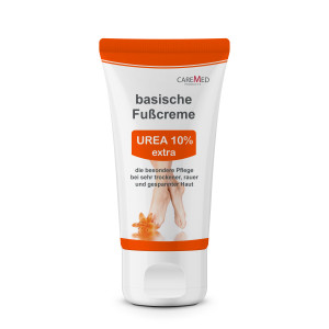 CareMed Urea 10% Extra Щелочной крем для ног с мочевиной 10%, 75 мл