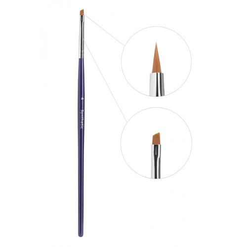 Creator Synthetic Пензлик для брів вузький скошений №4