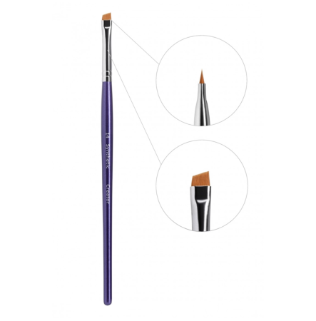 Creator Synthetic Пензлик короткий скошений №14