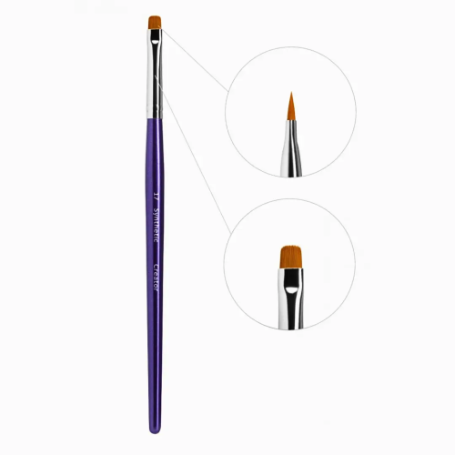 Creator Synthetic Пензлик для брів плоский круглий №17