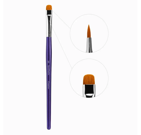 Creator Synthetic Пензлик для брів плоский круглий №20