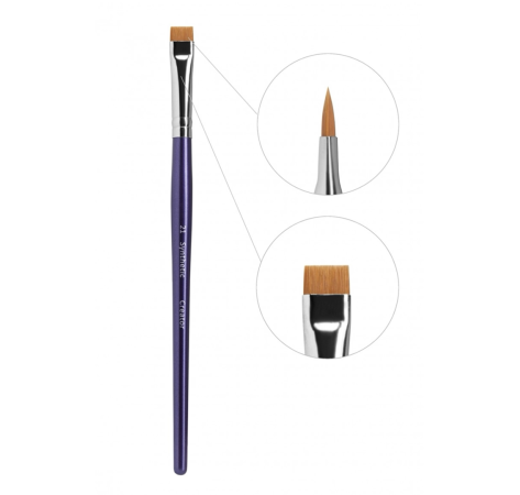 Creator Synthetic Пензлик для брів широкий прямий №21