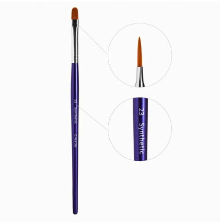 Creator Synthetic Пензлик для брів округлий №23