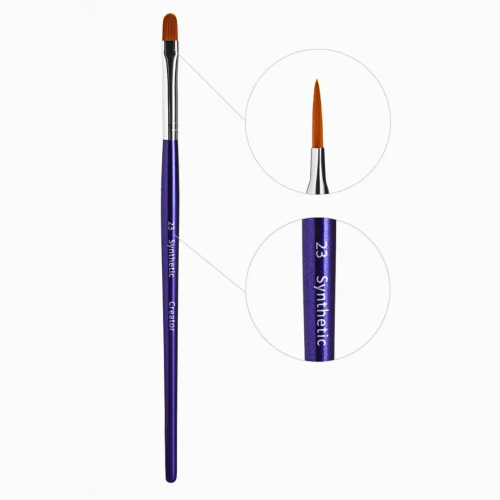 Creator Synthetic Пензлик для брів округлий №23