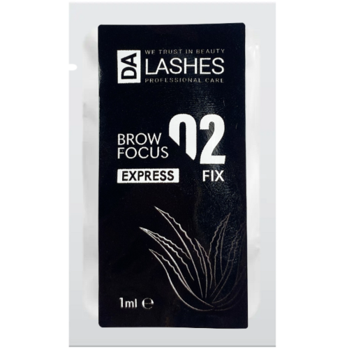 Dalashes Засіб для брів 02 FIX Brow Focus Express в саше 1 мл