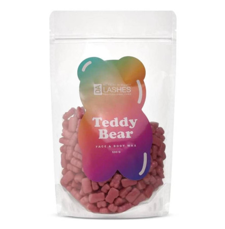 Dalashes Віск у гранулах для депіляції Teddy Bear гарячий рожевий 500 г