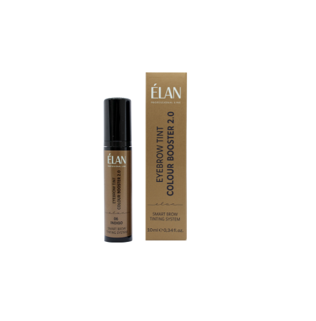 Уцінка Elan Бустер концентрат підсилювач кольору фарби для брів Colour Booster 2.0 INDIGO