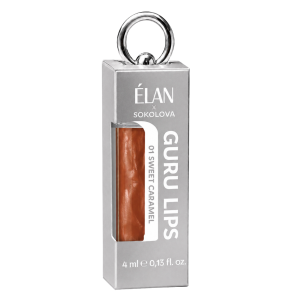 Elan Блеск для губ GURU LIPS 01 Sweet Caramel