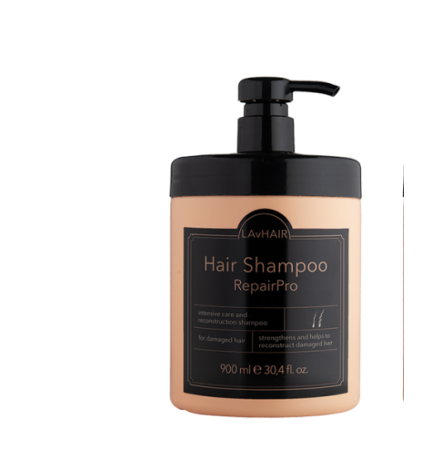 ELAN RepairPro шампунь для интенсивного ухода и реконструкции поврежденных волос 900 мл