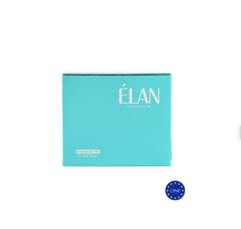  ELAN Фарба для брів саше 02 Dark Brown