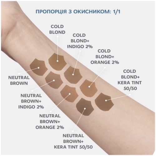 ELAN Гель фарба для брів Neutral Brown