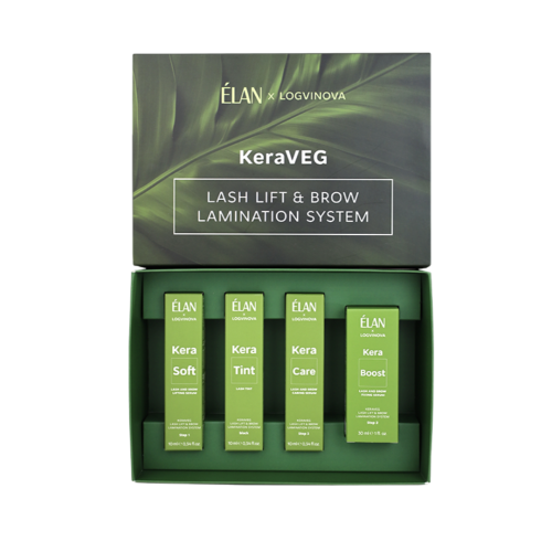 ELAN Набір системи ліфтингу вій та ламінування брів KeraVEG