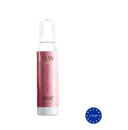 Elan Очищуючий мус для брів та вій MILKY MOUSSE