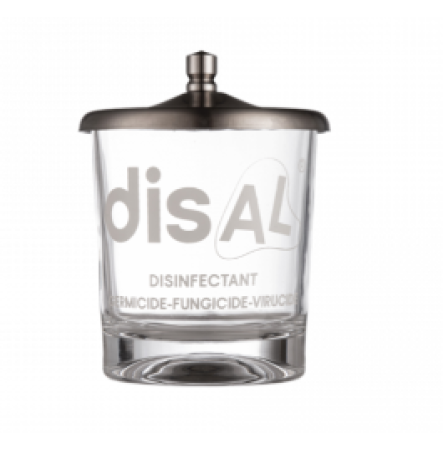 DisAL Маленька скляна ємність для дезінфекції інструментів та аксесуарів