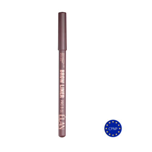 ELAN Пудровий олівець для брів Brow Liner PRO B 01 medium brown