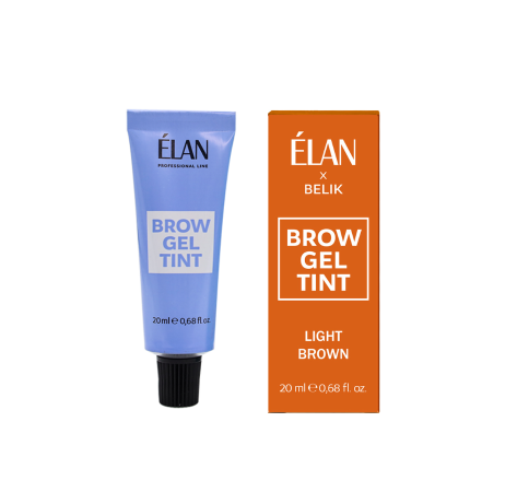  ELAN Гель фарба для брів 20 ml Light Brown