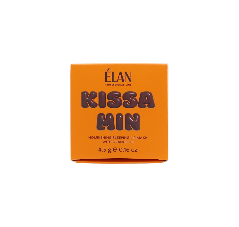 Elan Поживна нічна маска для губ з олією апельсина Kissamin