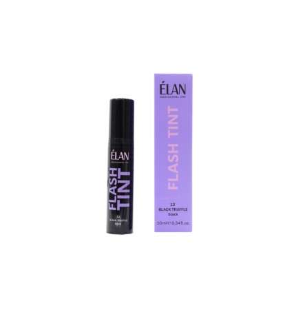 ELAN Краска для бровей Flash Tint  12 BLACK TRUFFLE