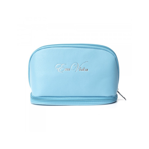 Em Vida Косметичка двосекційна блакитна