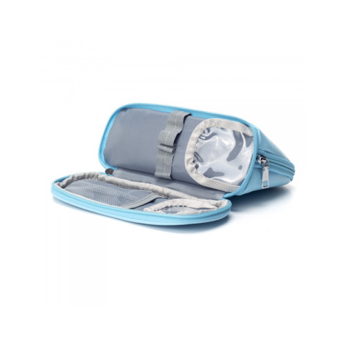 Em Vida Косметичка двосекційна блакитна