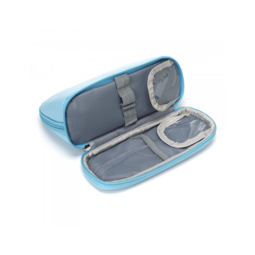 Em Vida Косметичка двосекційна блакитна