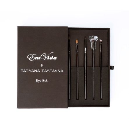 Em Vida Набір пензлів для очей Em Vida & Тетяна Заставна