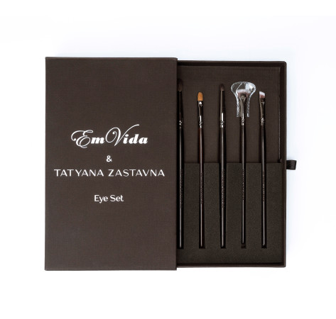 Em Vida Набір пензлів для очей Em Vida & Тетяна Заставна