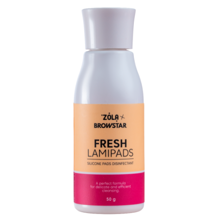 ZOLA x Browstar Дезінфікуючий засіб для силіконових валиків Fresh Lamipads 50 мл