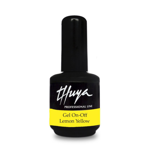 Гель лак Thuya ON-OFF LEMON YELLOW (N 0178)