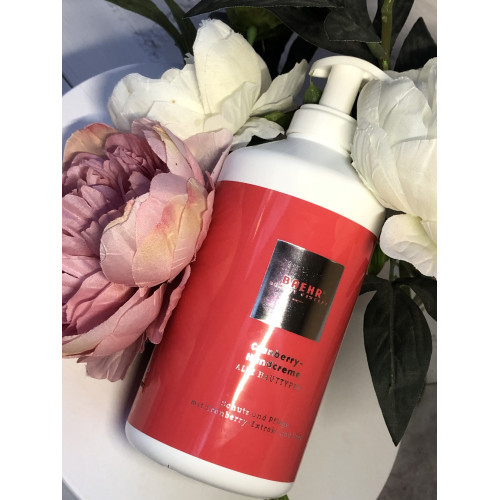 Pedibaehr Крем для рук з екстрактом журавлини та сечовиною  Cranberry 500 мл