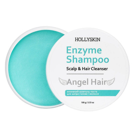 HOLLYSKIN Энзимный шампунь-паста для кожи головы и волос Angel Hair 100г