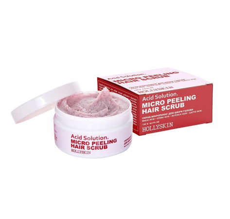 HOLLYSKIN Скраб для шкіри голови і волосся Acid Solution 130 г