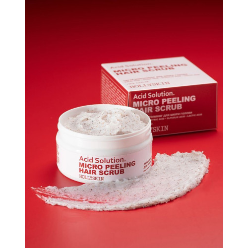 HOLLYSKIN Скраб для шкіри голови і волосся Acid Solution 130 г