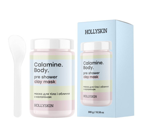 HOLLYSKIN Маска для тіла і обличчя Calamine Body з каламіном 300г