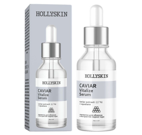 HOLLYSKIN Сироватка для обличчя Caviar Vitalize Serum 30 мл