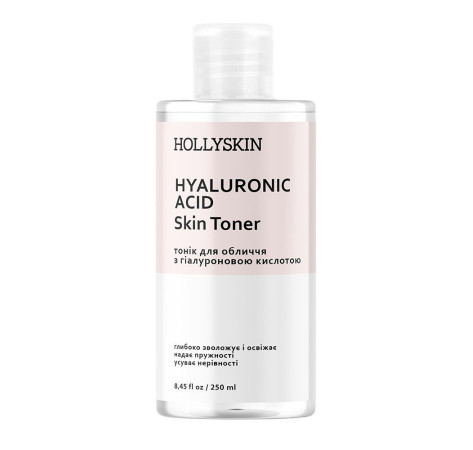 HOLLYSKIN Тонік для обличчя Hyaluronic Acid Skin Toner 250 мл