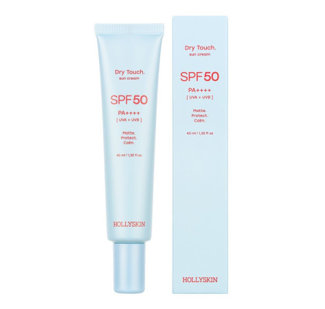 HOLLYSKIN Мотивирующий солнцезащитный крем для лица SPF 50 Dry Touch 40 мл