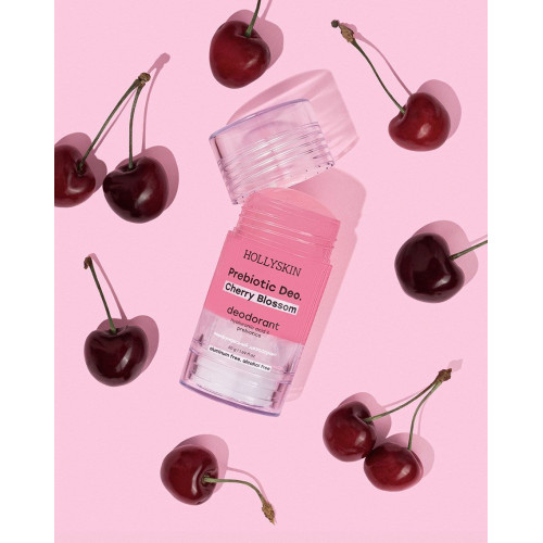 HOLLYSKIN Парфумований дезодорант з гіалуроновою кислотою і пребіотиками Cherry Blossom 50 г