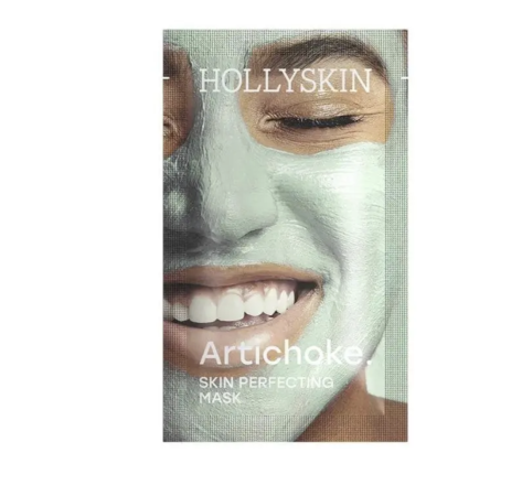 HOLLYSKIN Охолоджувальна ліфтинг маска для боротьби з набряками HOLLYSKIN Artichoke Skin Perfecting Mask, саше 10 мл