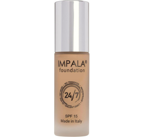 IMPALA Стійкий тональний крем 24/7 SPF15, 30 мл 10 Deep Beige