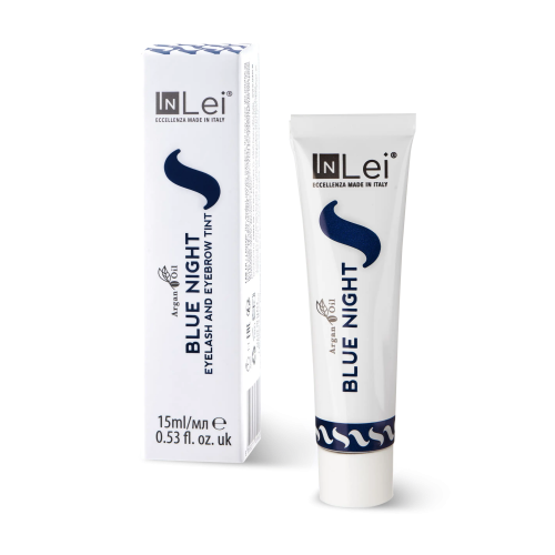 inLei Фарба з аргановою олією для вій і брів BLUE NIGHT