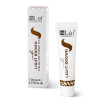 inLei Фарба з аргановою олією для вій і брів LIGHT BROWN